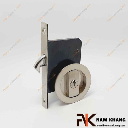 Khóa cửa lùa có chìa màu inox NK567-TC-FHOMENAMKHANG