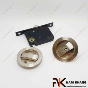 Khóa cửa lùa có chìa màu inox NK567-TC-FHOMENAMKHANG