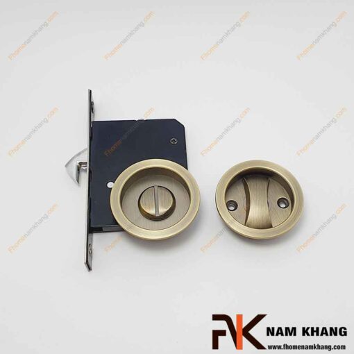 Khóa cửa lùa không chìa màu rêu NK567-RVS FHOMENAMKHANG