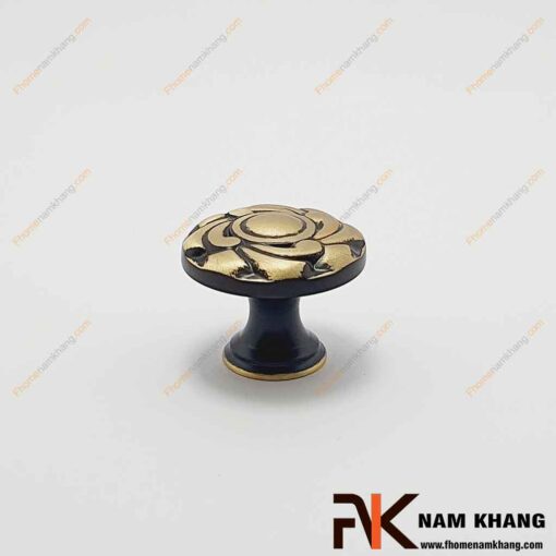 Núm nắm cửa tủ đồng cổ điển NK042D-BCF FHOMENAMKHANG