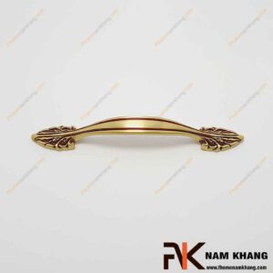 Tay nắm cửa tủ bằng đồng vàng cổ điển NK042D-RC FHOMENAMKHANG