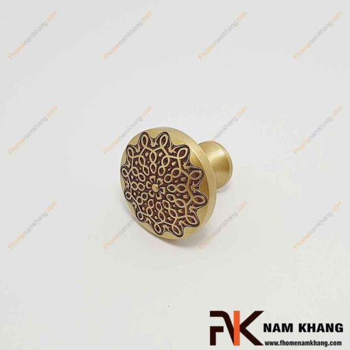 Núm nắm cửa tủ cao cấp bằng đồng NK497D-RC-H FHOMENAMKHANG