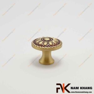 Núm nắm cửa tủ đồng vàng NK027D-RC FHOMENAMKHANG