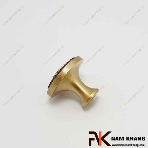 Núm nắm cửa tủ đồng vàng cao cấp NK497D-RC-C FHOMENAMKHANG