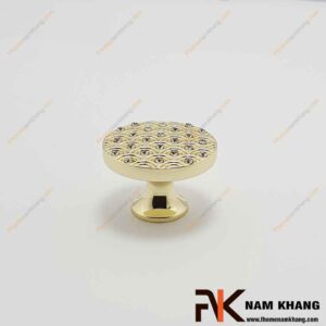 Núm nắm cửa tủ phối đá vàng NK286dc-v FHOMENAMKHANG