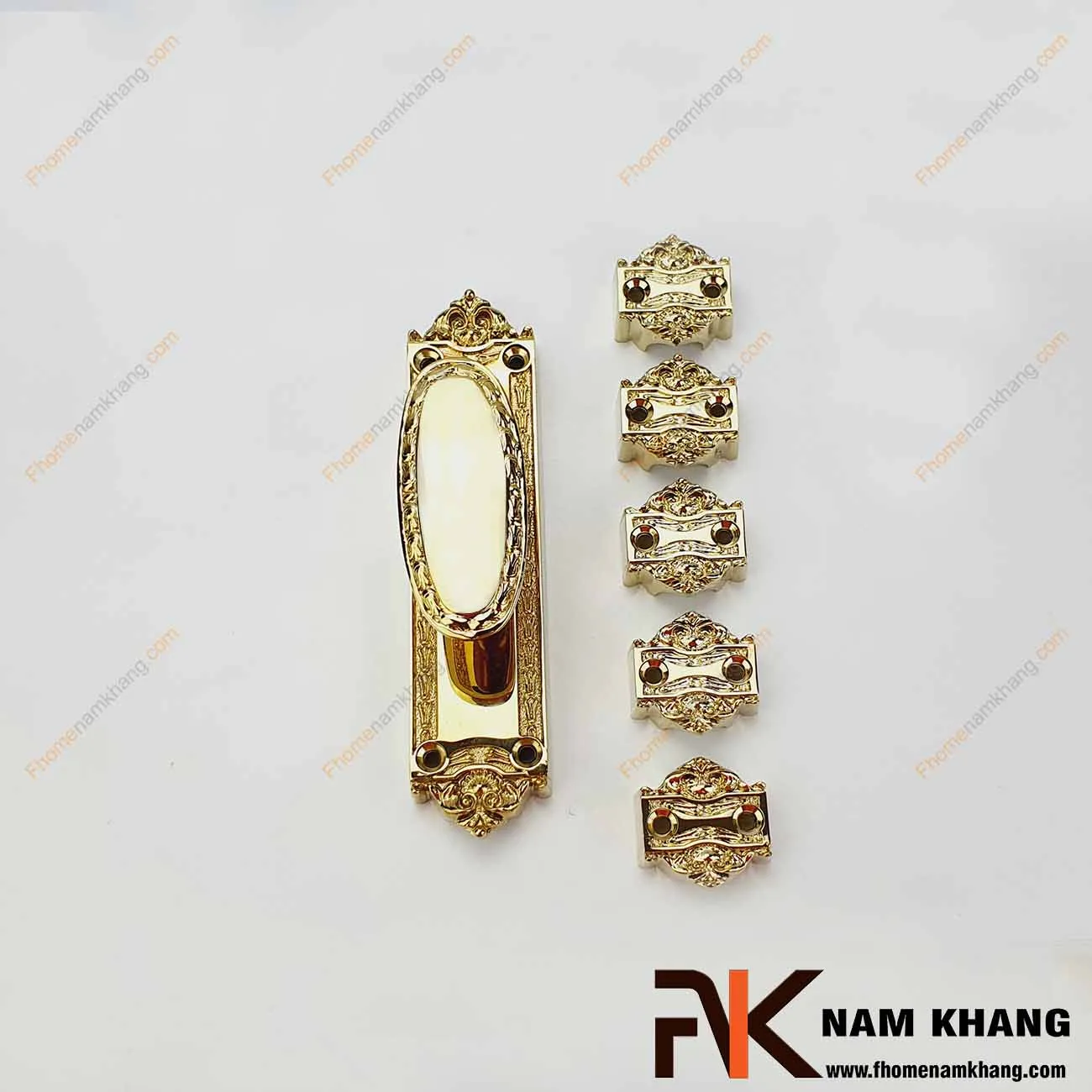 Chốt cửa Clemon NK187RH-PVD (Màu Đồng Vàng)