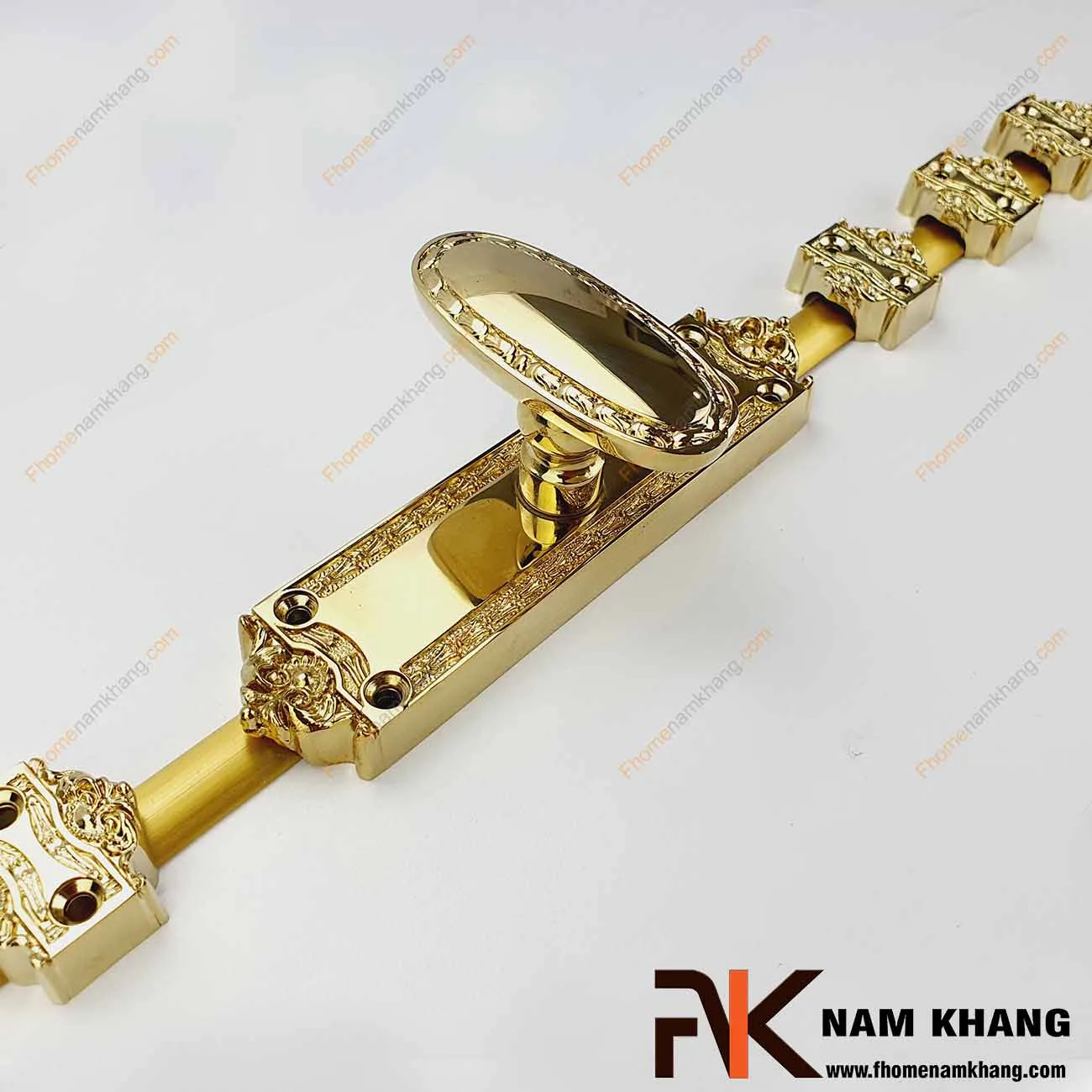 Chốt cửa Clemon NK187RH-PVD (Màu Đồng Vàng)