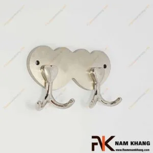Móc treo tường hình dạng trái tim đôi NK490-INOX 5 Móc treo tường NK490-INOX (Màu Inox)
