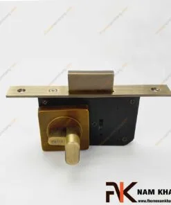 Khóa âm cửa mở bằng đồng cao cấp NK566-RX 1 Khóa âm cửa mở NK566-RX (Màu đồng rêu)