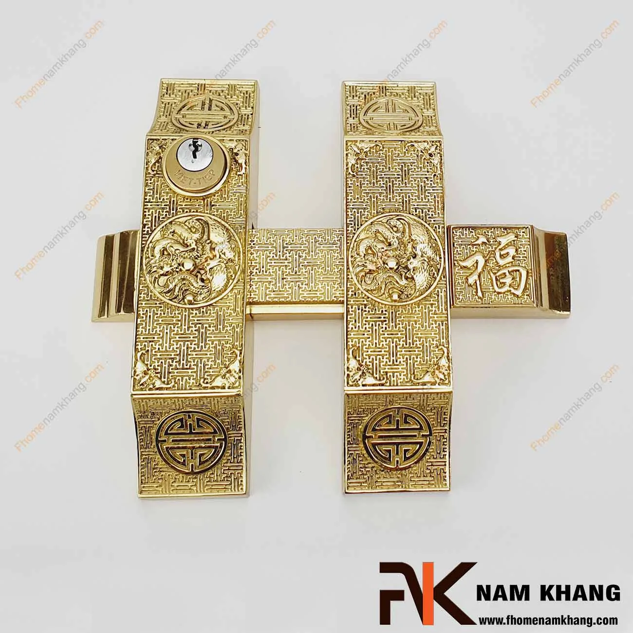 Khóa cửa bức bàn NK580-V (Màu Đồng Vàng) Khóa cửa bức bàn NK580-V (Màu Đồng Vàng)