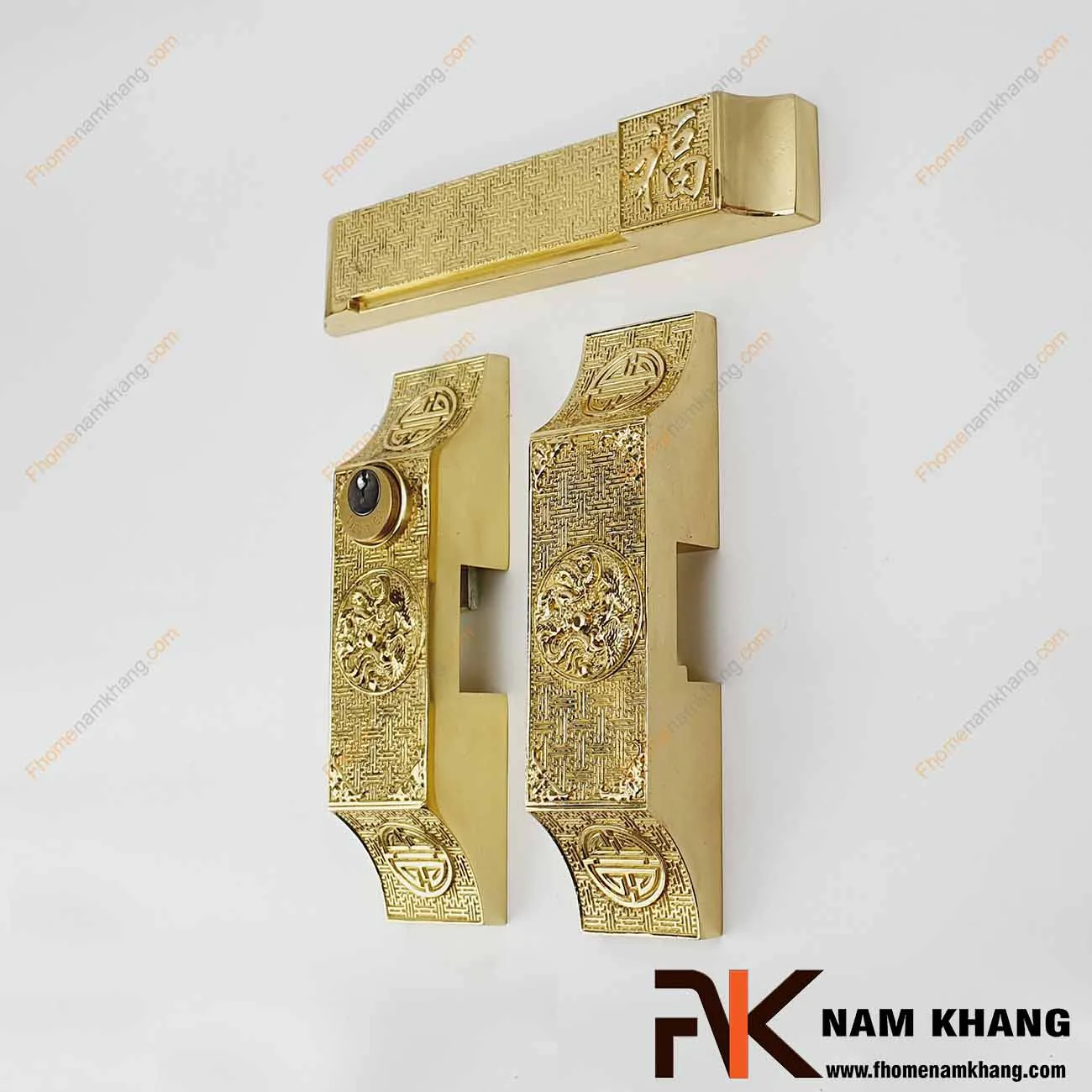 Khóa cửa bức bàn NK580-V (Màu Đồng Vàng) Khóa cửa bức bàn NK580-V (Màu Đồng Vàng)