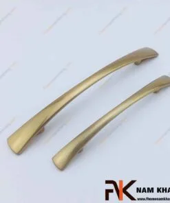 Tay nắm cửa tủ mạ màu vàng NK077-V