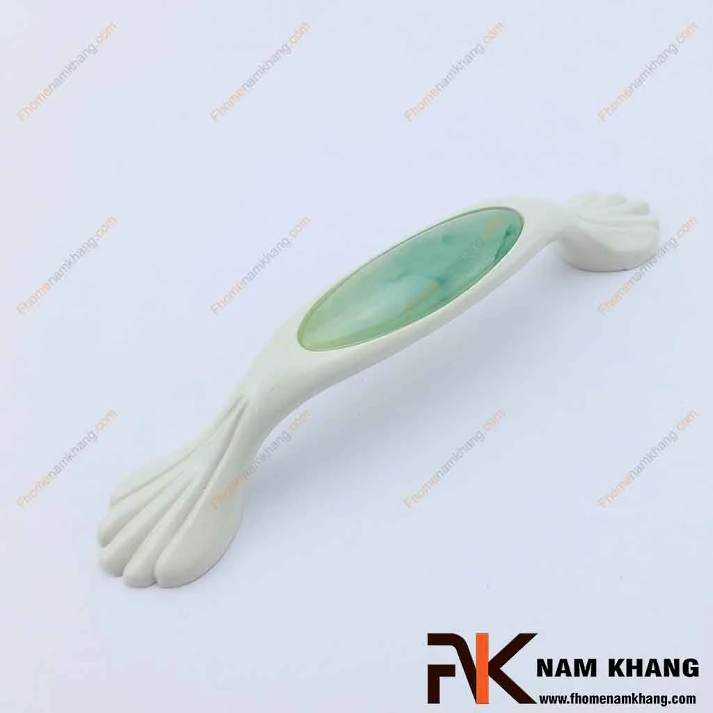 Tay nắm tủ sứ xanh ngọc NK087-TX