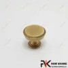 Núm nắm tủ dạng tròn màu đồng rêu viền đen NK267A-RD 5 Núm cửa tủ cao cấp bằng đồng NK267A-RD