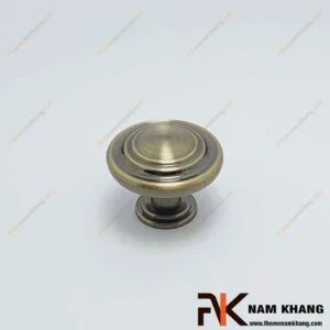 Núm nắm tủ dạng tròn màu rêu bóng NK149L-R 6 Núm cửa tủ dạng tròn màu xanh rêu NK149L-R