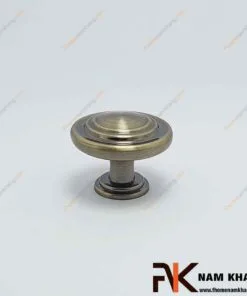 Núm nắm tủ dạng tròn màu rêu bóng NK149L-R 1 Núm cửa tủ dạng tròn màu xanh rêu NK149L-R
