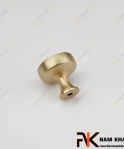 Núm nắm tủ dạng tròn màu vàng xước NK267L-HV 2 Núm cửa tủ NK267L-HV-FHOMENAMKHANG