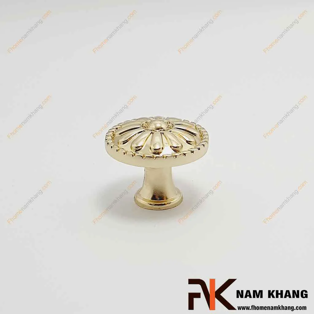 Núm nắm cửa tủ màu vàng NK027L-V Núm nắm cửa tủ màu vàng NK027L-V