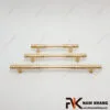Tay nắm tủ dạng thanh màu vàng mờ NK279M-VM 4 Tay nắm cửa tủ màu vàng mờ cao cấp NK279M-VM-FHOMENAMKHANG