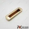 Tay nắm âm tủ dạng trơn màu vàng NK301K-128VM 5 Tay nắm âm cửa tủ màu vàng mờ NK301L-128VM FHOMENAMKHANG