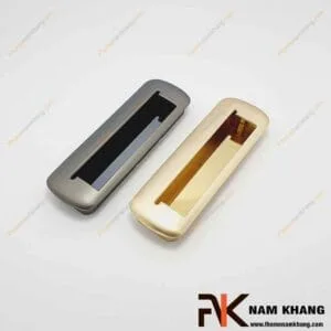 Tay nắm âm tủ dạng trơn màu xám NK301K-128X 7 Tay nắm âm cửa tủ màu vàng mờ NK301L-128VM FHOMENAMKHANG