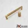 Tay nắm tủ bếp màu đồng vàng sang trọng NK003N-VD 4 Tay nắm cửa tủ cao cấp NK003N-FHOMENAMKHANG