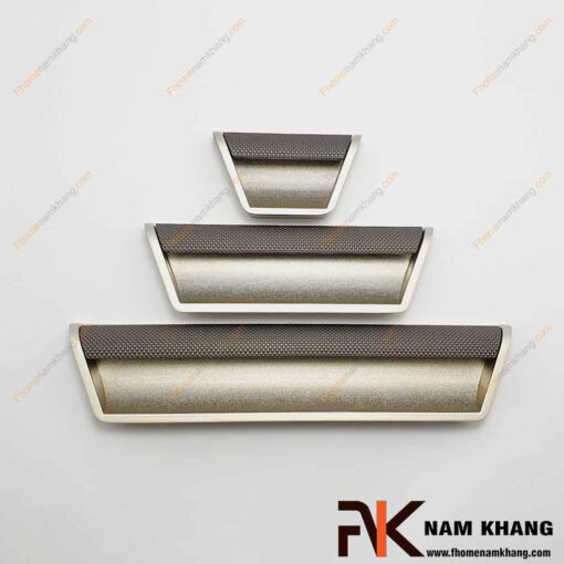 Tay nắm âm cửa tủ phối màu xám vàng NK462X-GX- FHOMENAMKHANG