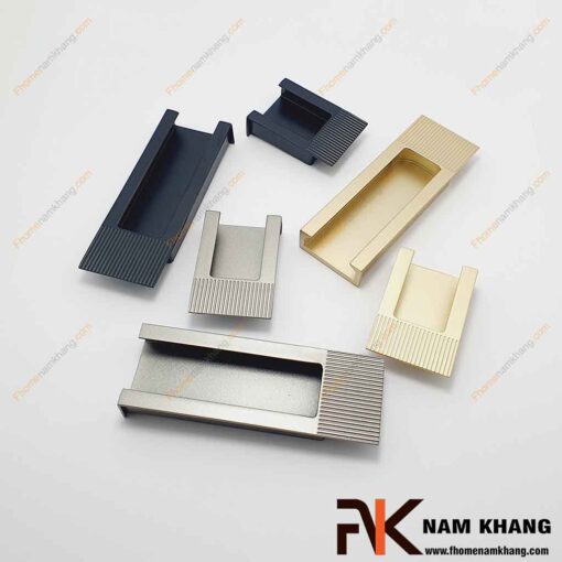 Tay nắm âm cửa tủ màu vàng NK099S-VM FHOMENAMKHANG