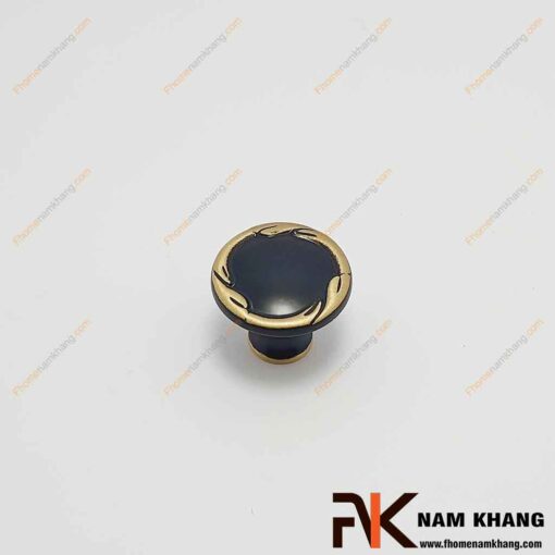 Núm nắm cửa tủ bằng đồng cổ điển NK160D-BCF FHOMENAMKHANG