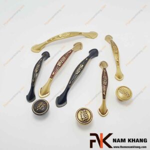 Núm tròn đồng cổ điển NK037D-BCF FHOMENAMKHANG