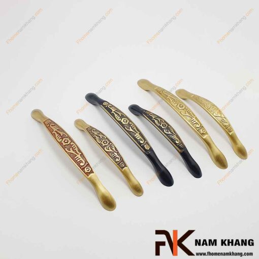 Tay kéo cửa tủ hoa văn cổ điển NK498D-RC FHOMENAMKHANG