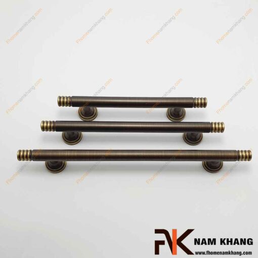 Núm nắm cửa tủ tròn bằng đồng NK279D-CF FHOMENAMKHANG