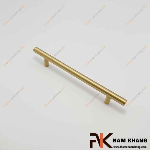 Tay nắm tủ thanh tròn bằng đồng NK238D-DVM FHOMENAMKHANG